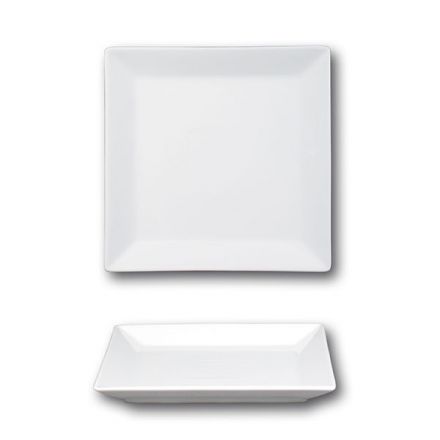 Kimi white dinner plate 21 cm.