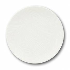 Seville Breath flat plate white 28 cm