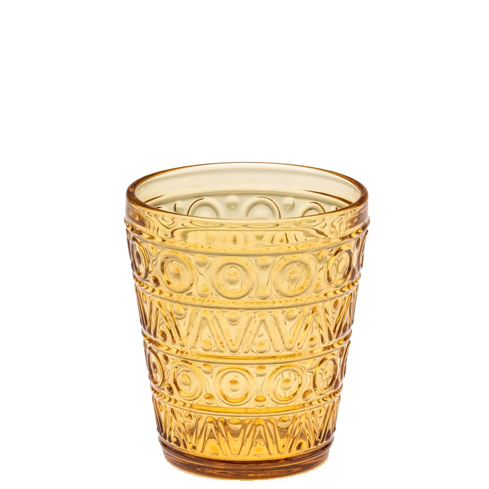 Luxor amber glass