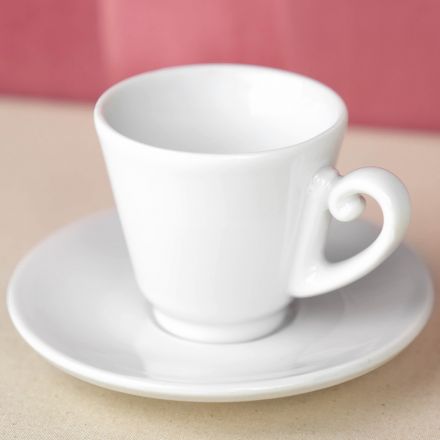 Firenze Cup in white porcelain
