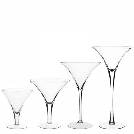 Glass Martini Vase