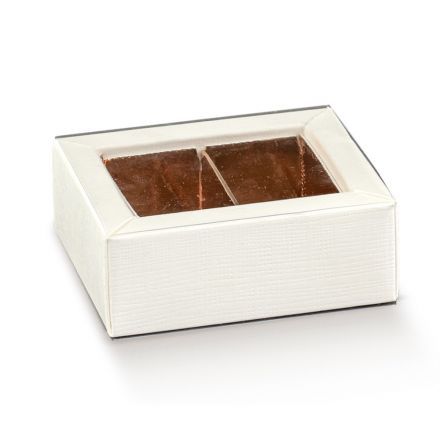 Square box for sugared almonds