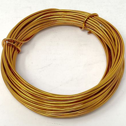 100 gr orange aluminum wire, mm.2x12mt