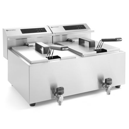 Fryer with digital control panel