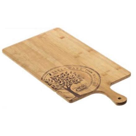 Pinsa cutting board with handle