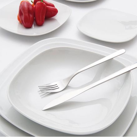 Danubio dinner plate 21cm white