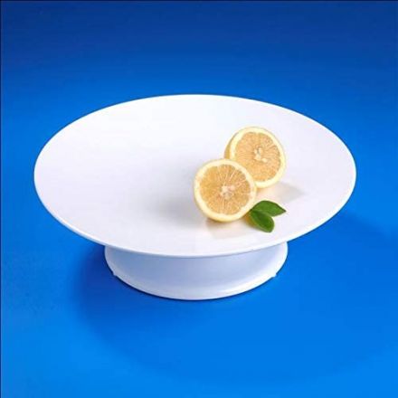 Round rotating plate