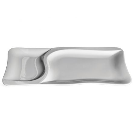 Rectangular plate with dividers cm.37 Gourmet 