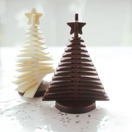 Mould 3D Tree Choc silicone