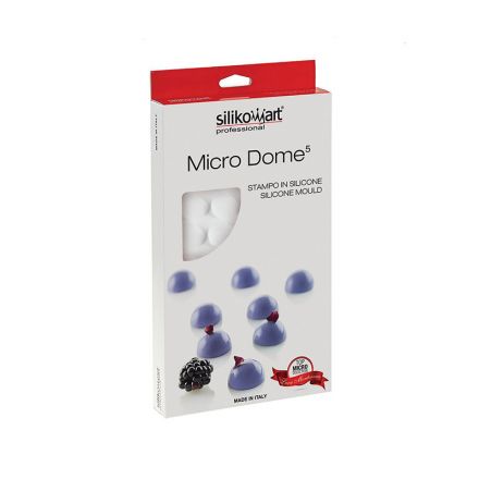 Micro Domes 35 mold in white silicone