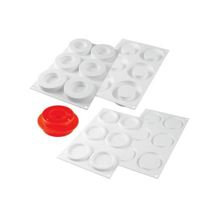 Set The Ring silicone 2 molds with cutter