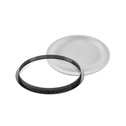Set Tarte Ring ø250 mm and silicone mould ø205 mm