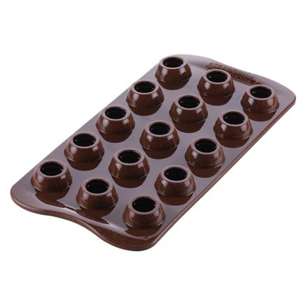 Choco Spiral mold for 15 chocolates