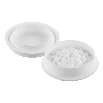 Set of 2 Fleur 1085 molds in silicone