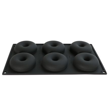 Silicone mould 6 Donuts 