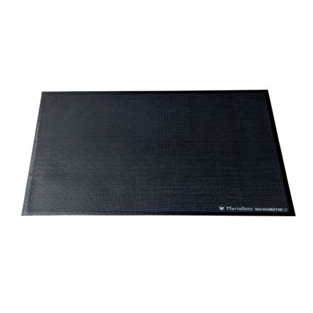 Microperforated silicone cooking mat
