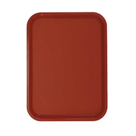 Fast Food tray cm.45,6x35,6 RED TRAFFIC