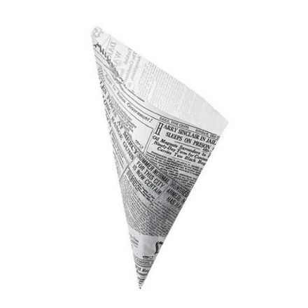 Set 250 Greaseproof paper cones Journal