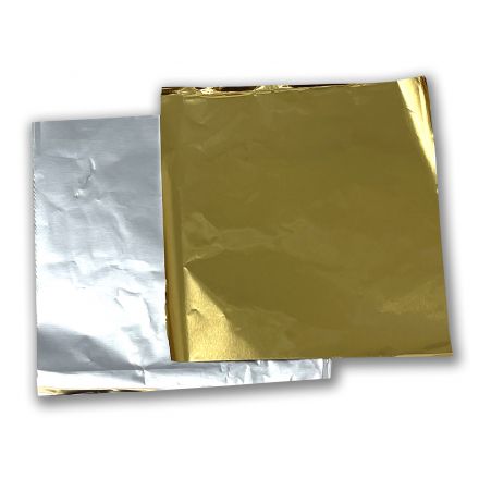  Wraps for chocolats in aluminum 