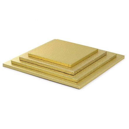 Golden square tray