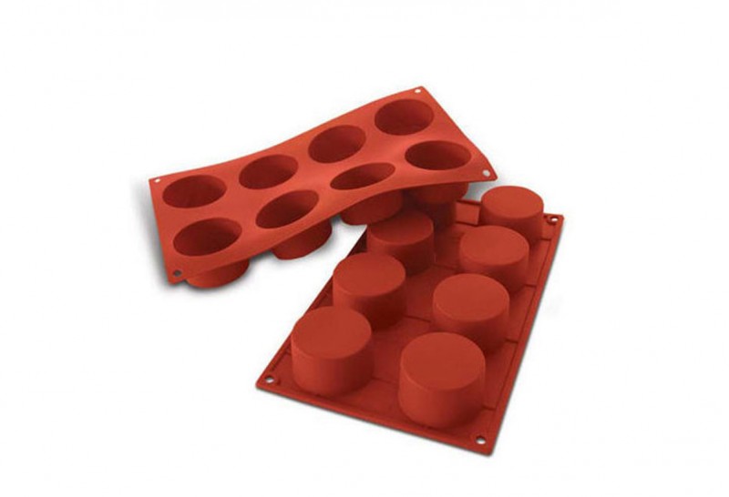 Single-portion silicone moulds