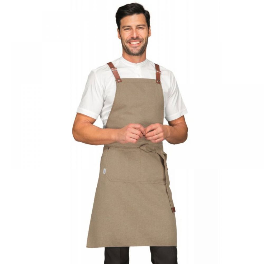 Mexico Natural apron in 100% polyester