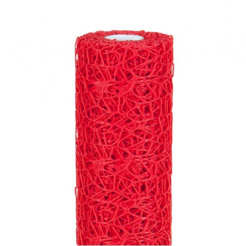 Red Polycotton net Roll