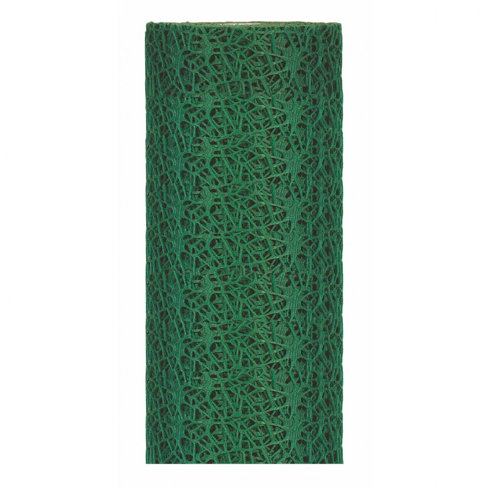 Dark green Polycotton net Roll 