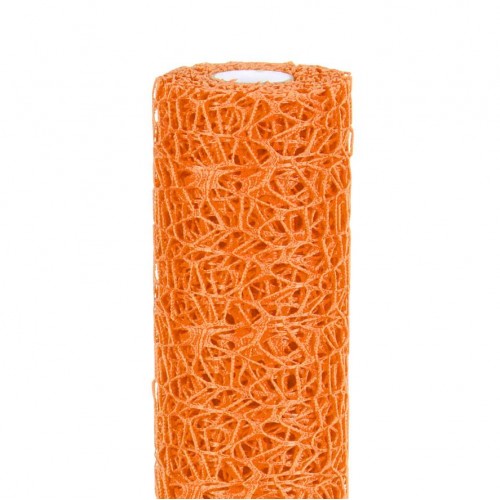 Orange Polycotton net Roll 