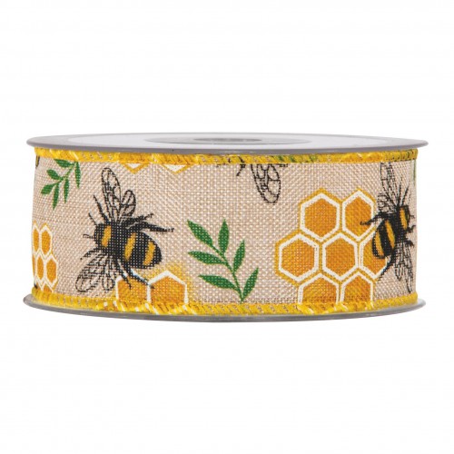 Bees and hives ribbon