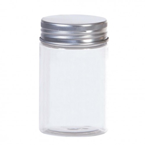 PET jar cm.4x7 aluminum cap