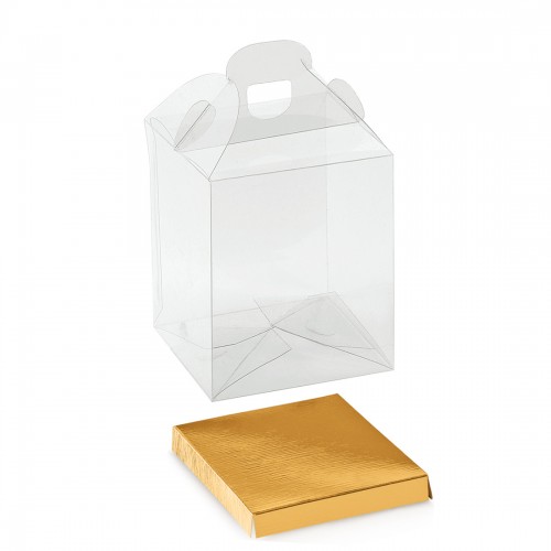 Transparent box with base