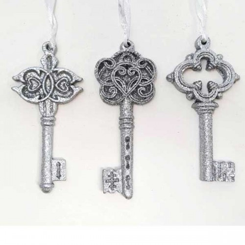 Set of 2 decorated keys