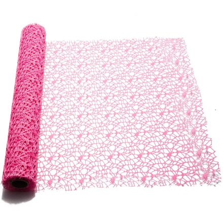 Pink Polycotton net Roll 