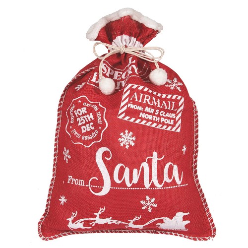 Santa Claus flat bag