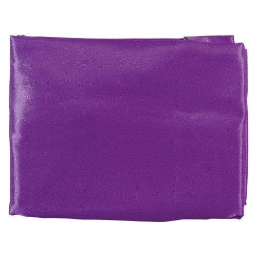 Purple Satin Towel 
