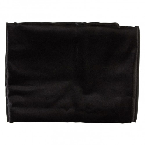 Black Satin towel 