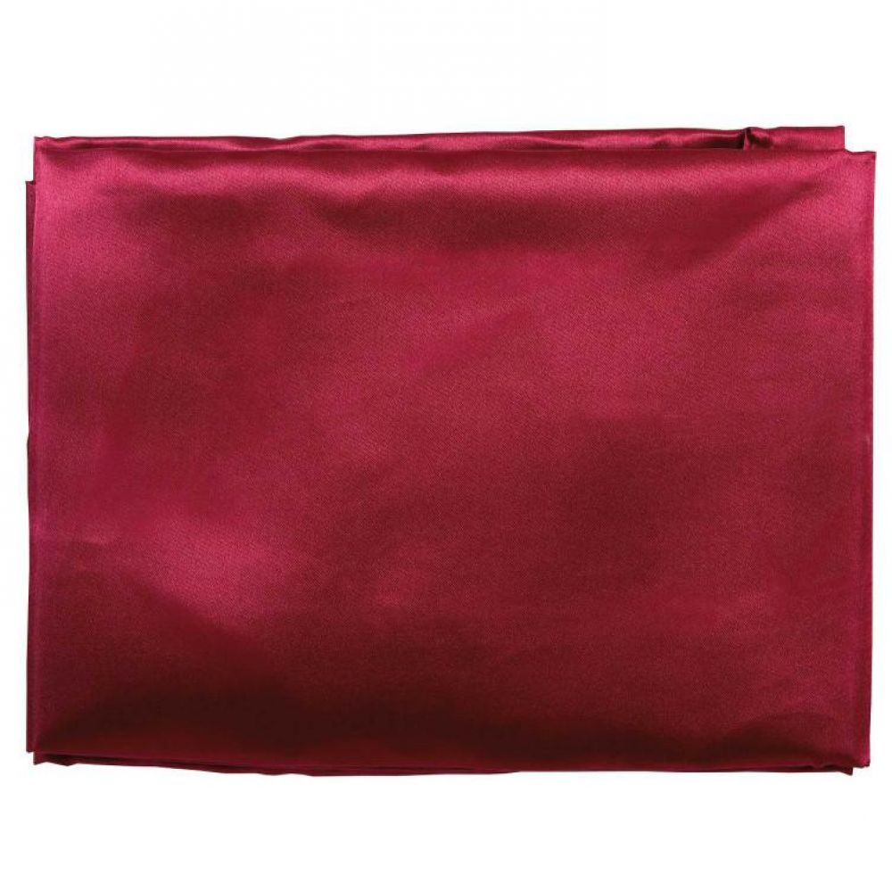 Burgundy Satin towel