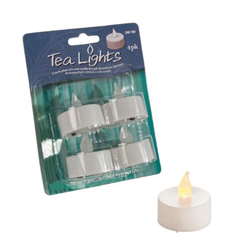 Set 4 led tealight