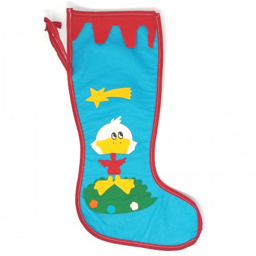 Christmas stocking with duck 