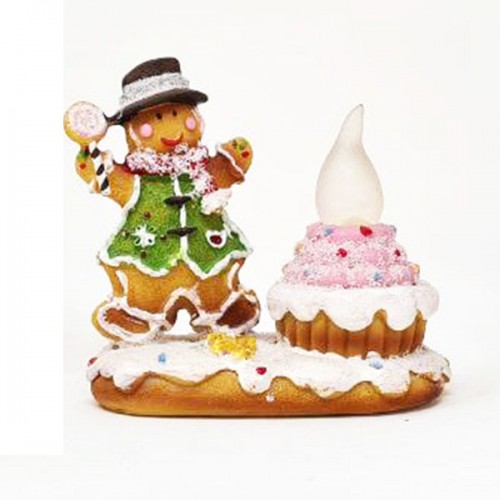 Tealight holder Gingerbread GINGERMAN CAKE