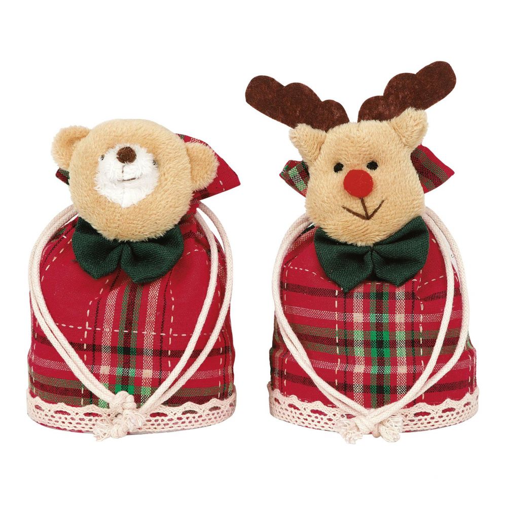 Reindeer and bear bag