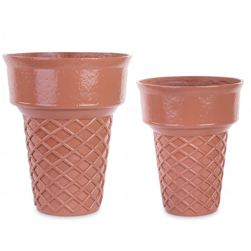 Set of 2 Cone Gelato pot holders
