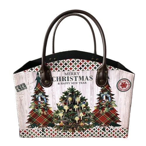 Merry Christmas rigid bag