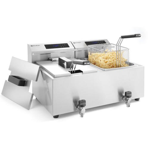 Fryer with digital control panel