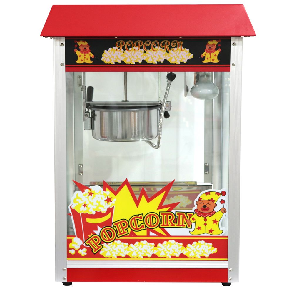 Red popcorn machine