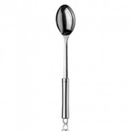Large spoon in stainless steel