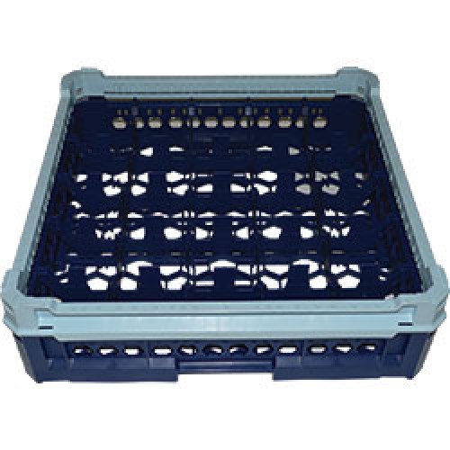 Rack 25 compartments KIT2  5x5 sky blue top