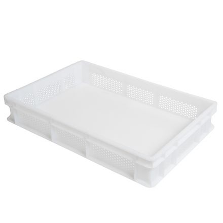 Dough case with perforated sides
