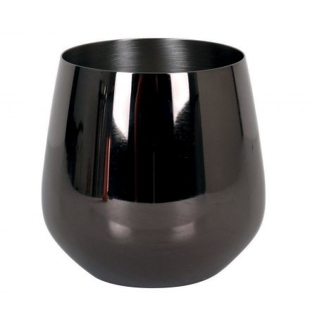 Luxury black stainless steel tumbler